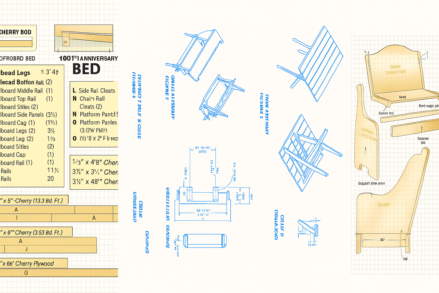 Woodworking plan details