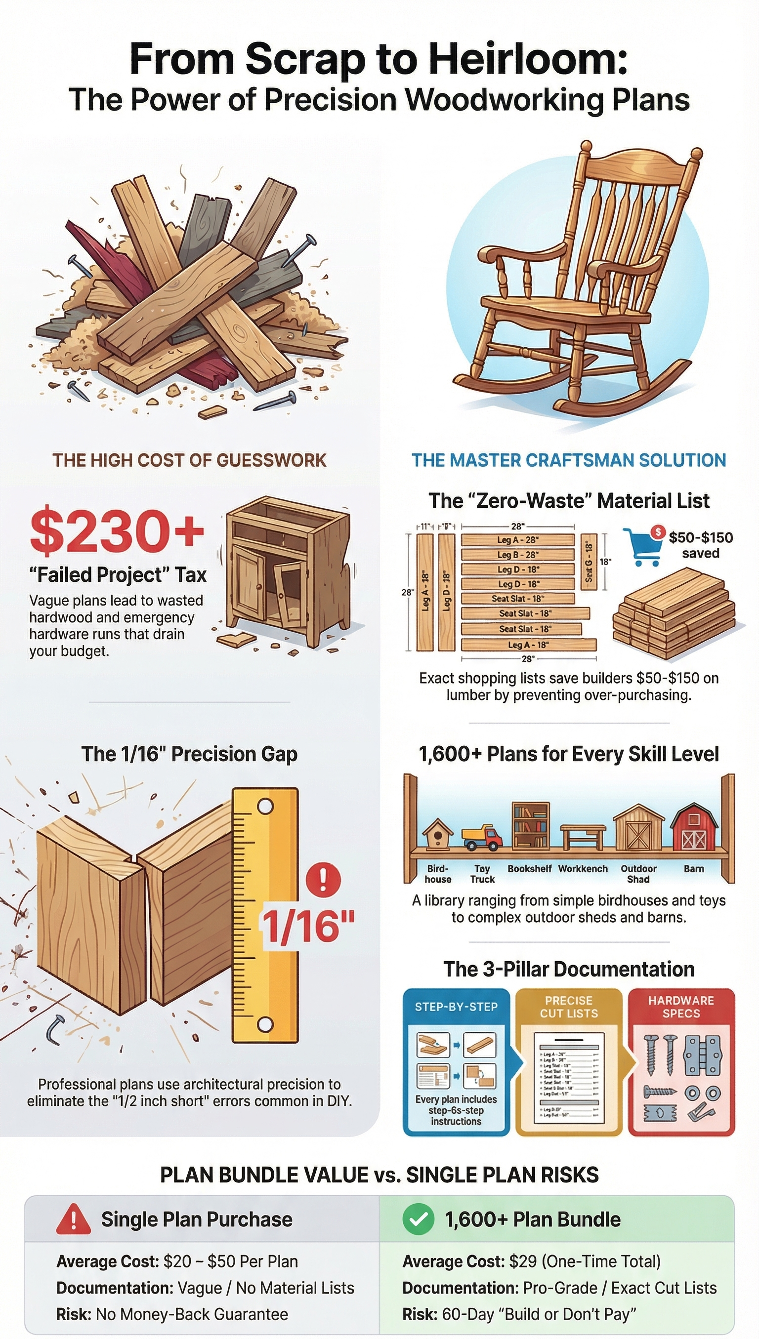 Woodworking plan details