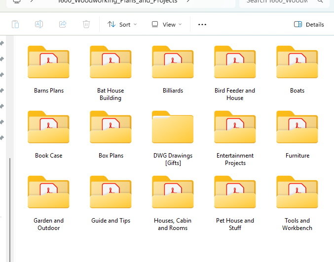 Woodworking plan details